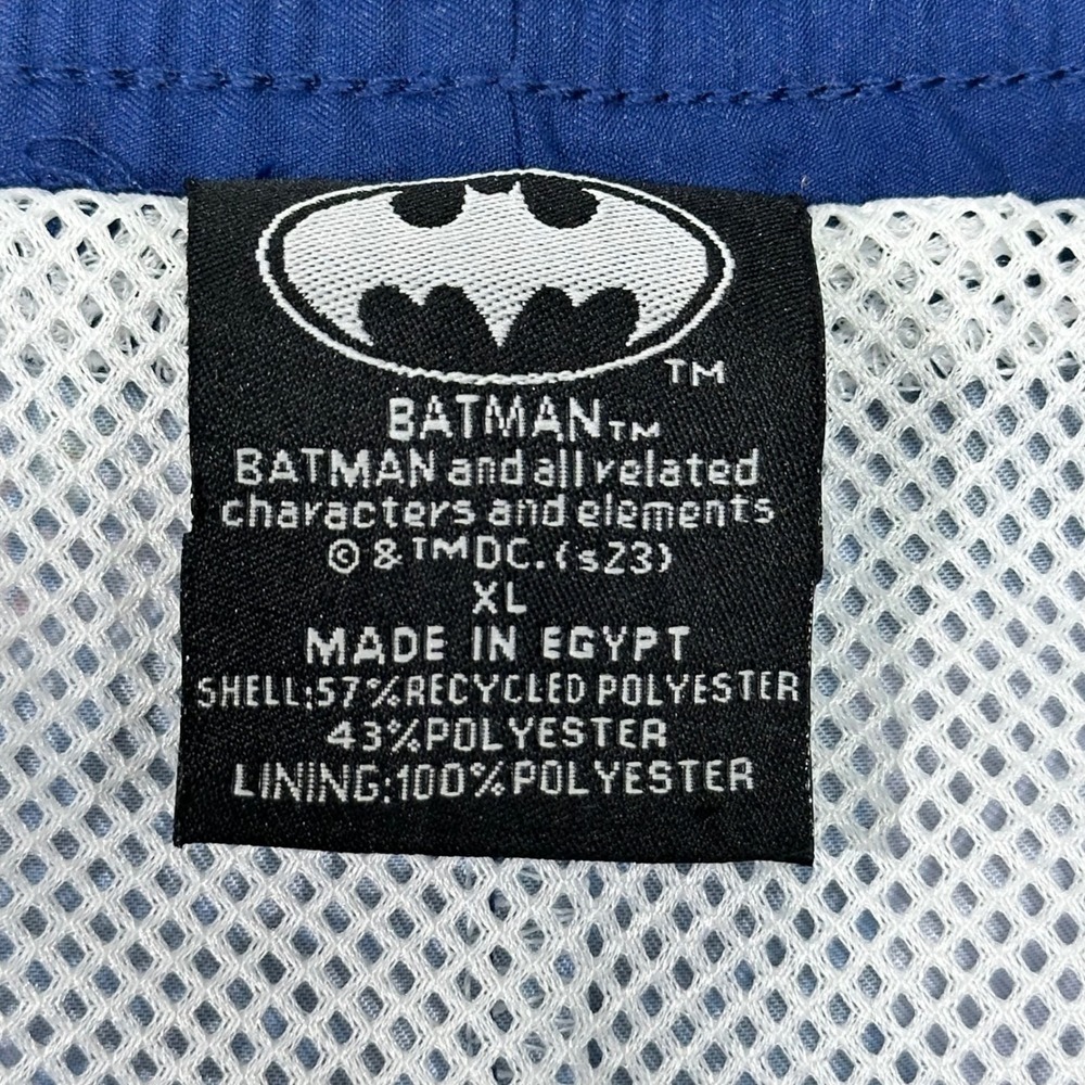 Batman Joker Surfing Swim Trunks Mens XL Blue Tropical Graphic Board Shorts - Picture 5 of 8
